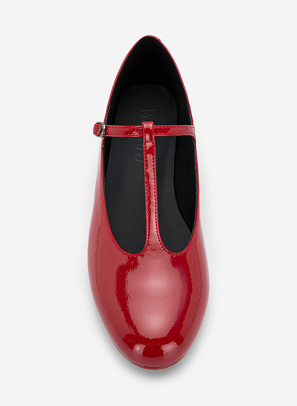 Giày ballerinas nhấn quai t-strap - GBB 0449