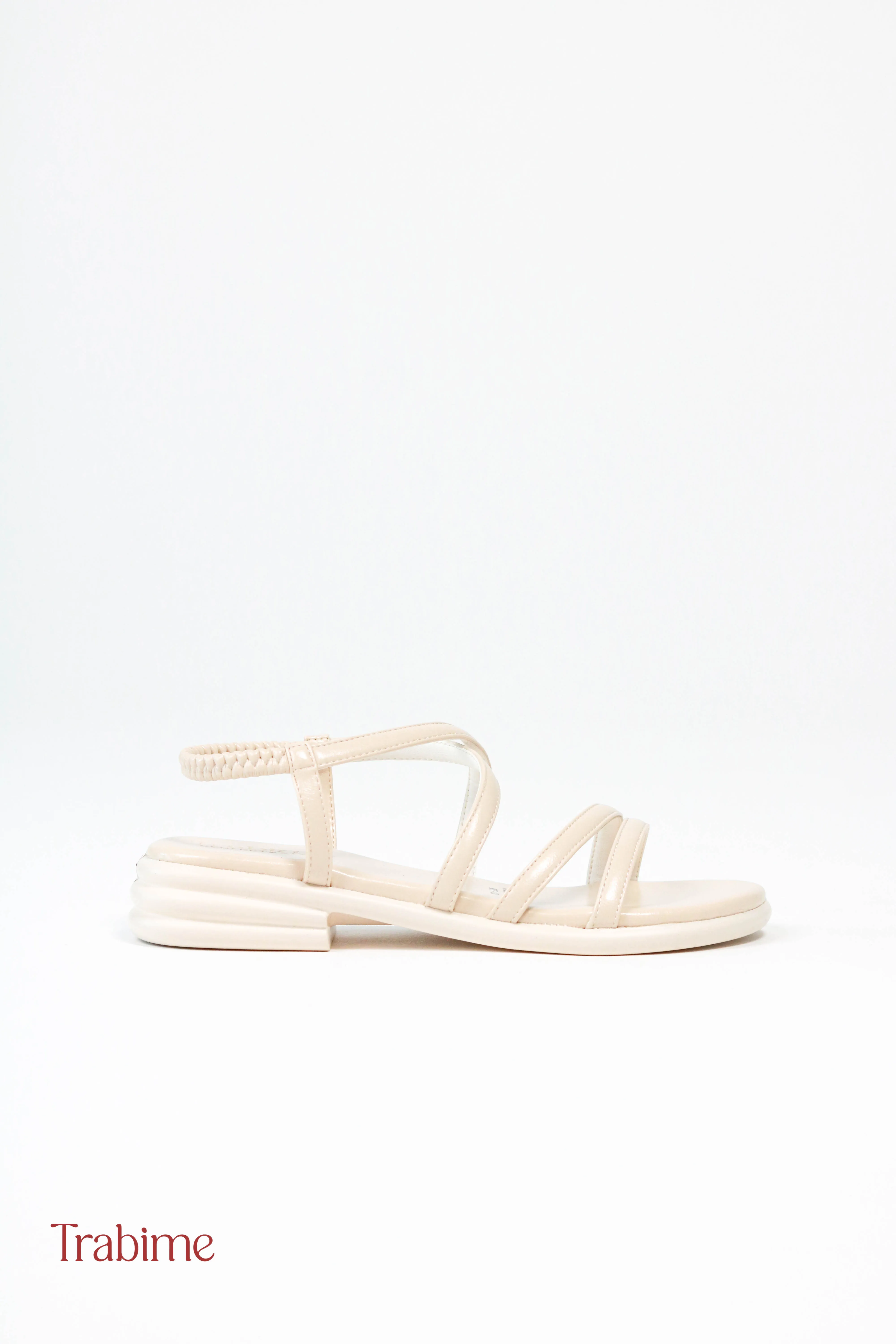 Xăng đan Sunny quai chun Trabime (Giày sandals 3p MT122) – Be