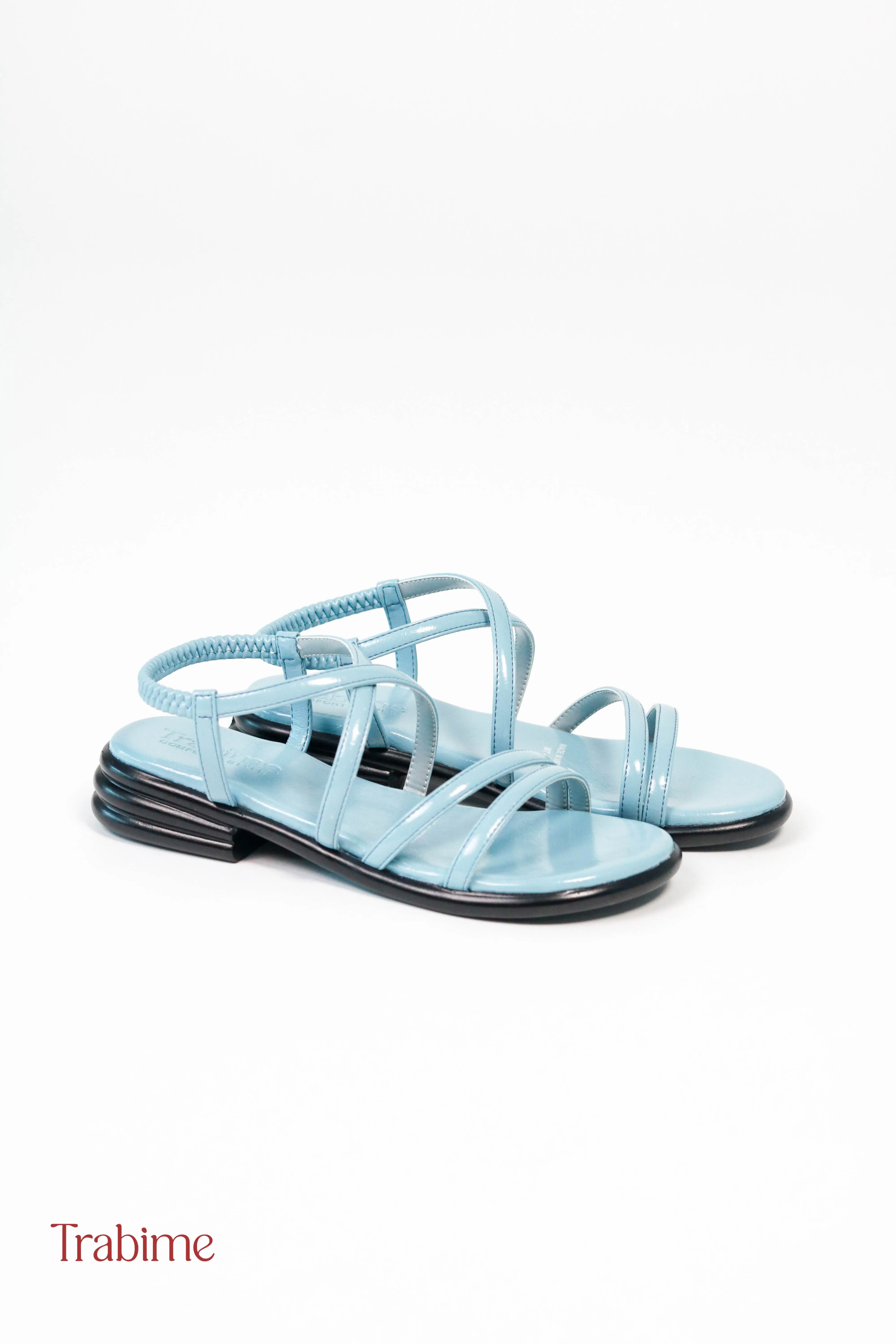 Xăng đan Sunny quai chun Trabime (Giày sandals 3p MT122) - Xanh da trời - Ảnh 3
